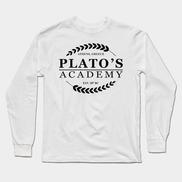 Plato's Accademy Long Sleeve T-Shirt by Studio.Z